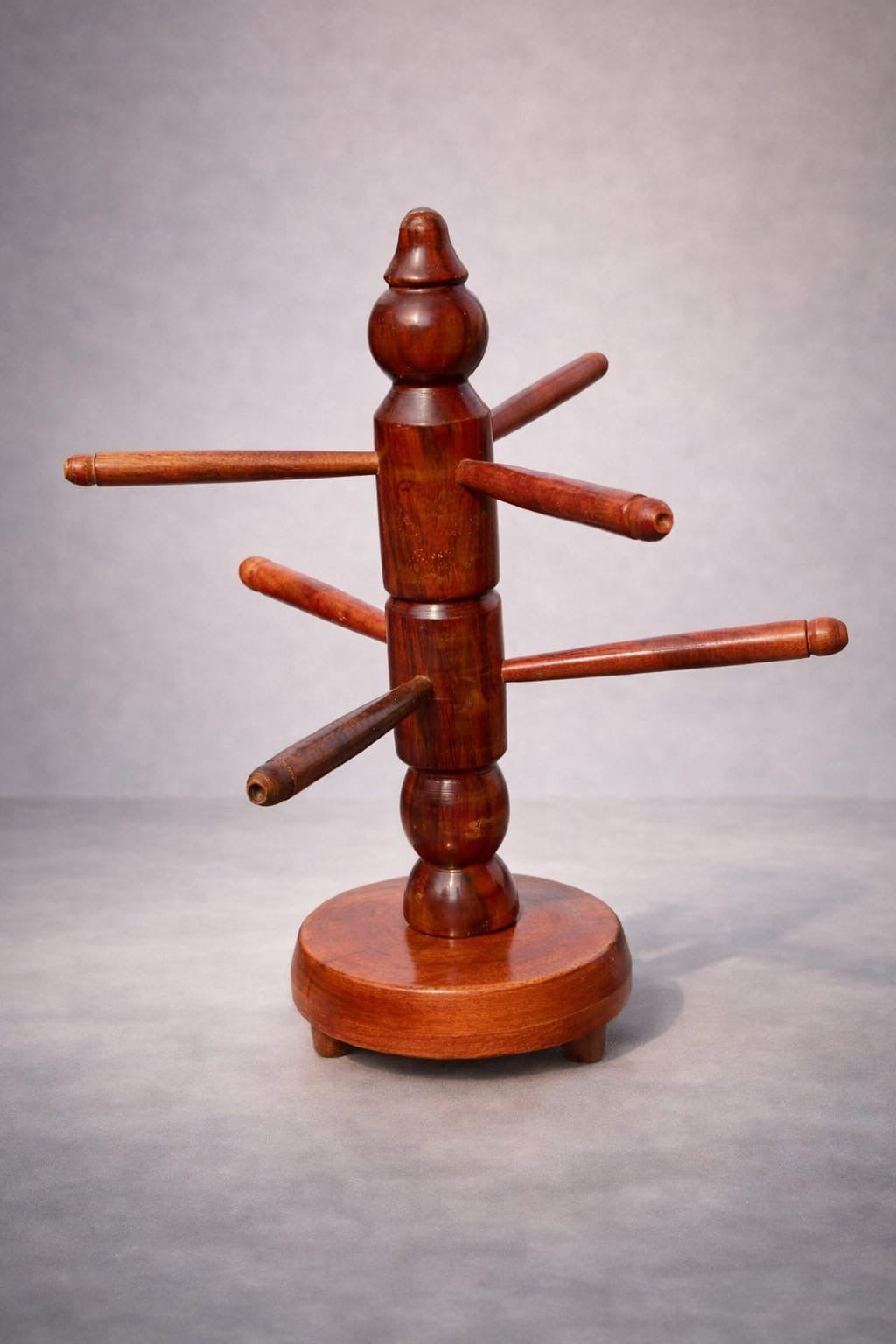 Wooden Bangle Stand – Handcrafted Jewelry Organizer
