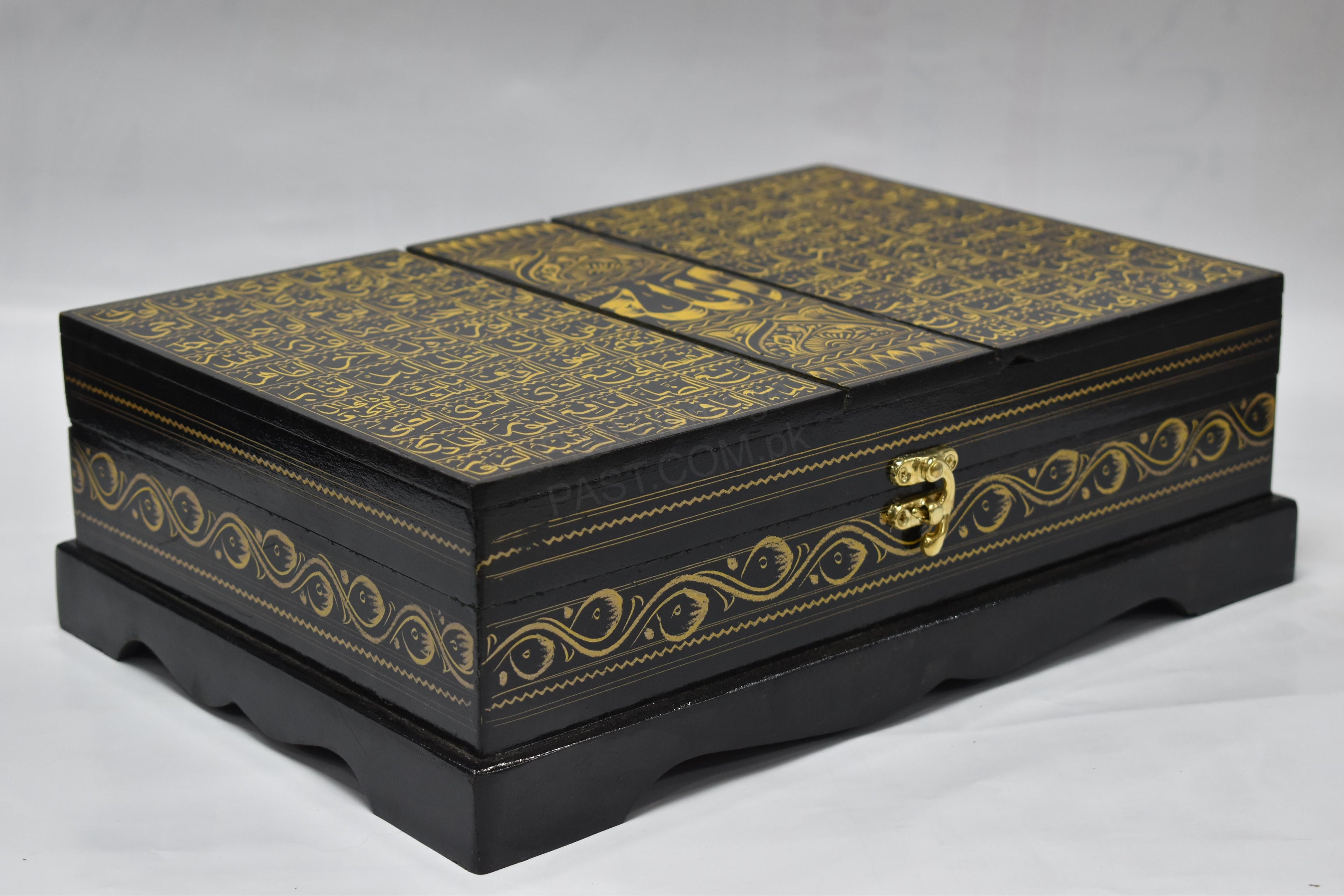 Black Naqshi 2-in-1 Quran Box