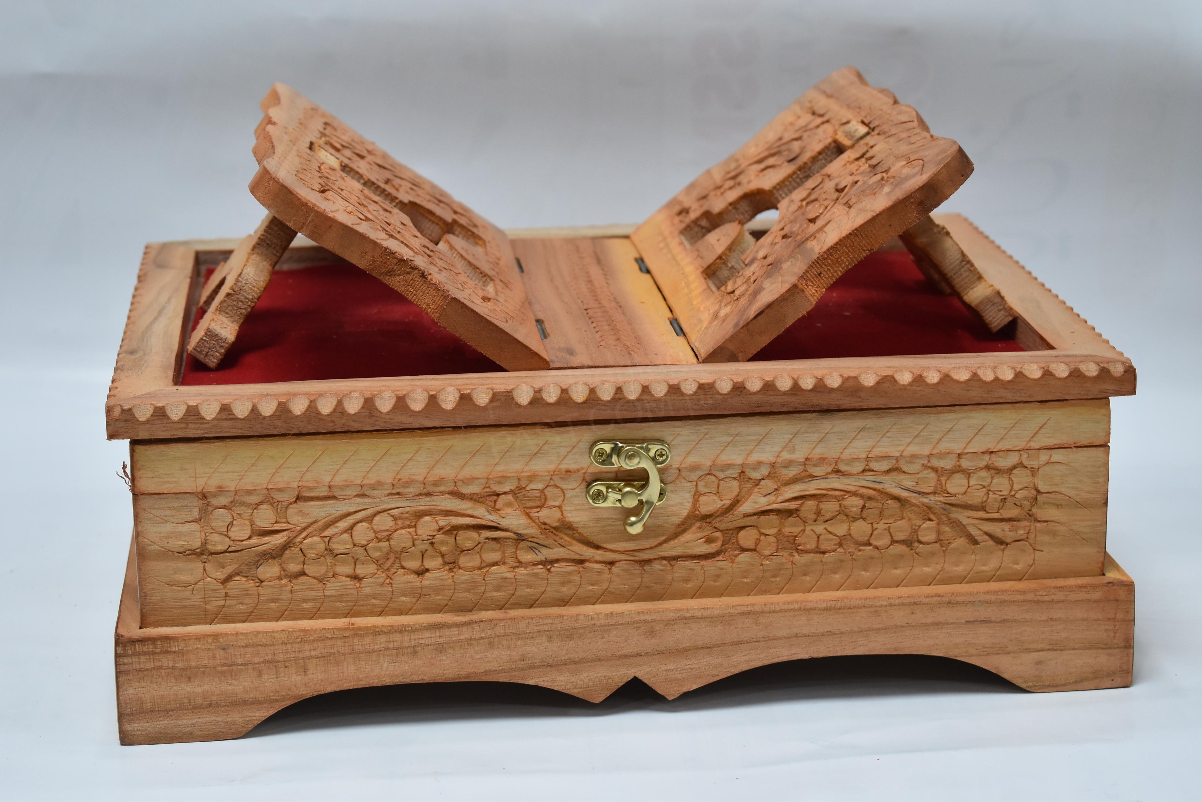 Handcrafted 2-in-1 Quran Box and Rehaal