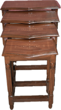 Handcrafted Wooden Nesting Tables