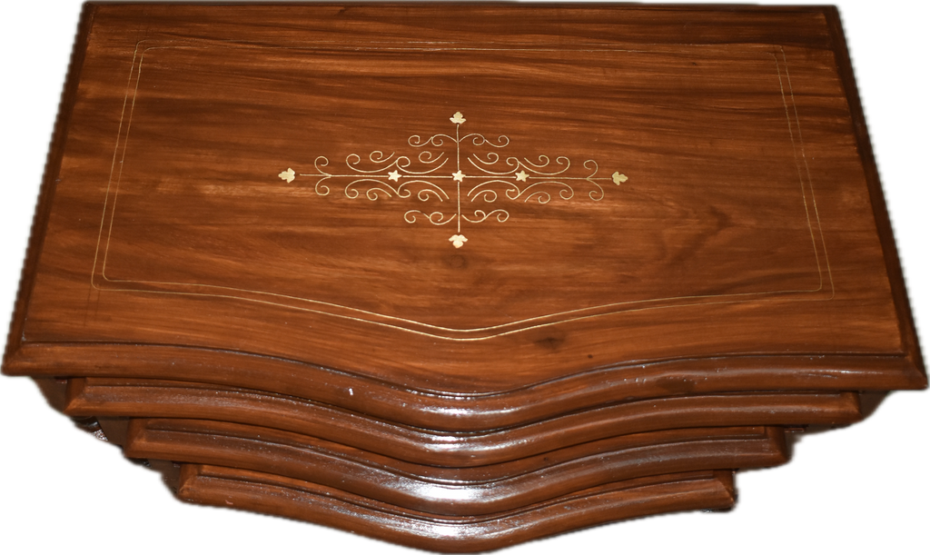 Handcrafted Wooden Nesting Tables