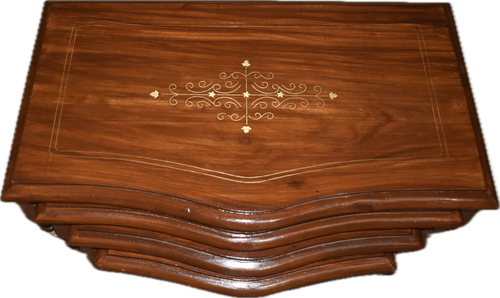 Handcrafted Wooden Nesting Tables