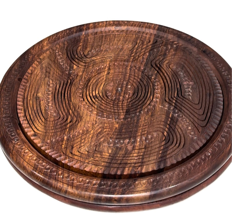 Wooden Dry Fruits Tray (5 Plates)